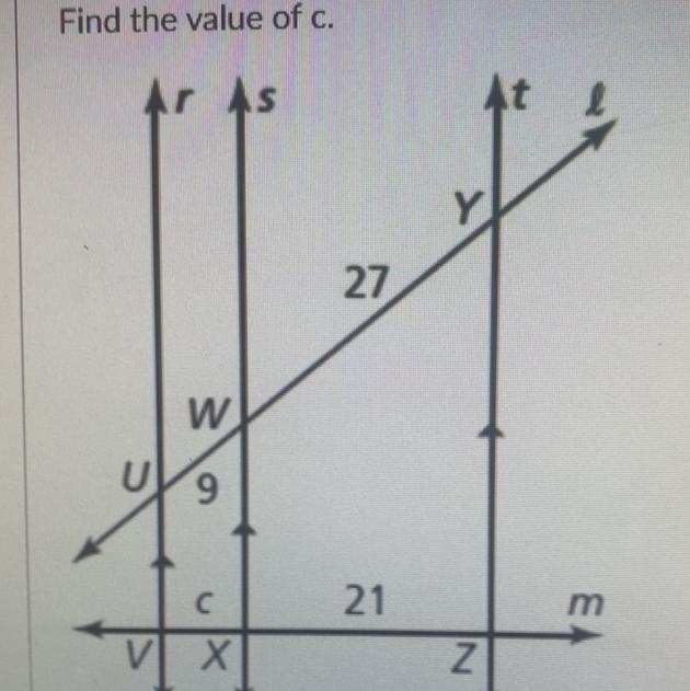 I need help Find the value of c-example-1