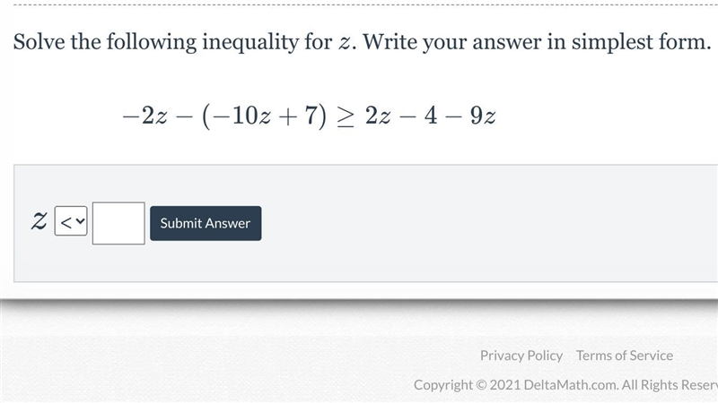 What does z equal?pls help me.-example-1