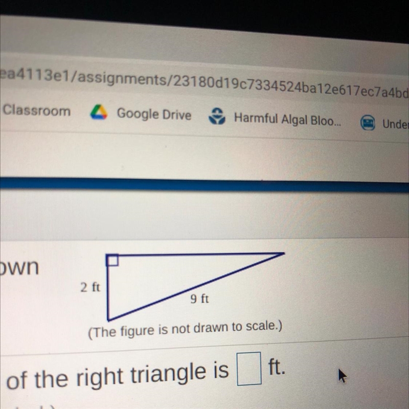 What is the length of the leg-example-1