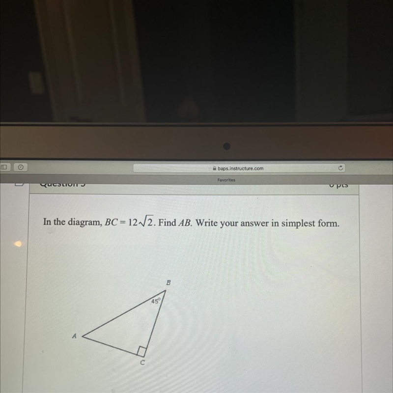 Find the value of x in the picture below. (round to nearest tenth if needed) THANK-example-1