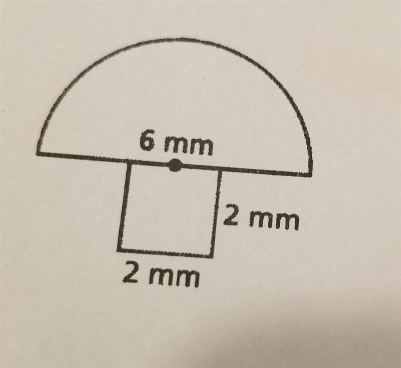 Find the perimeter of the figure below.​-example-1