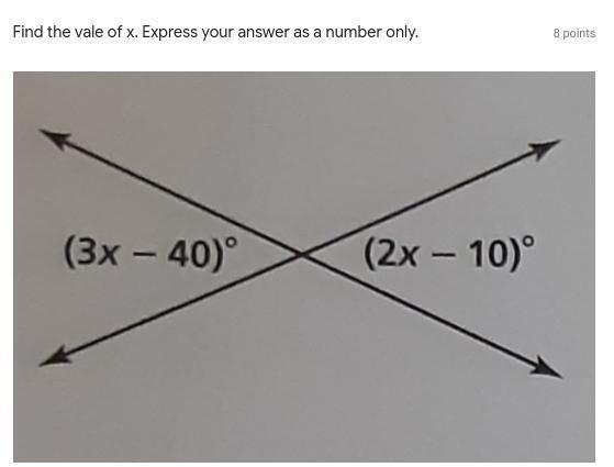 Please find the value of x-example-1