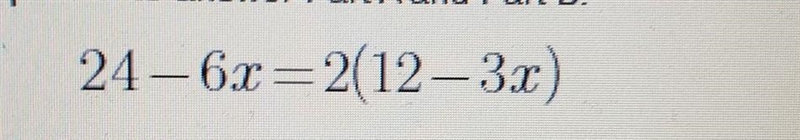 Solve the following Linear equation 15 POINTS ​-example-1