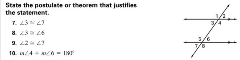 State the Postulate or Theorem-example-1