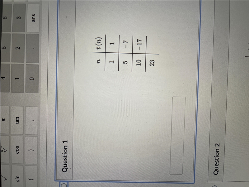 ‼️Someone help please.. Find the missing term in each sequence-example-1