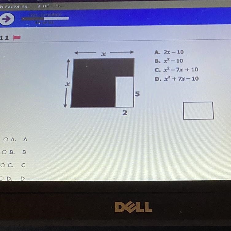 Find the area of the shaded region.-example-1