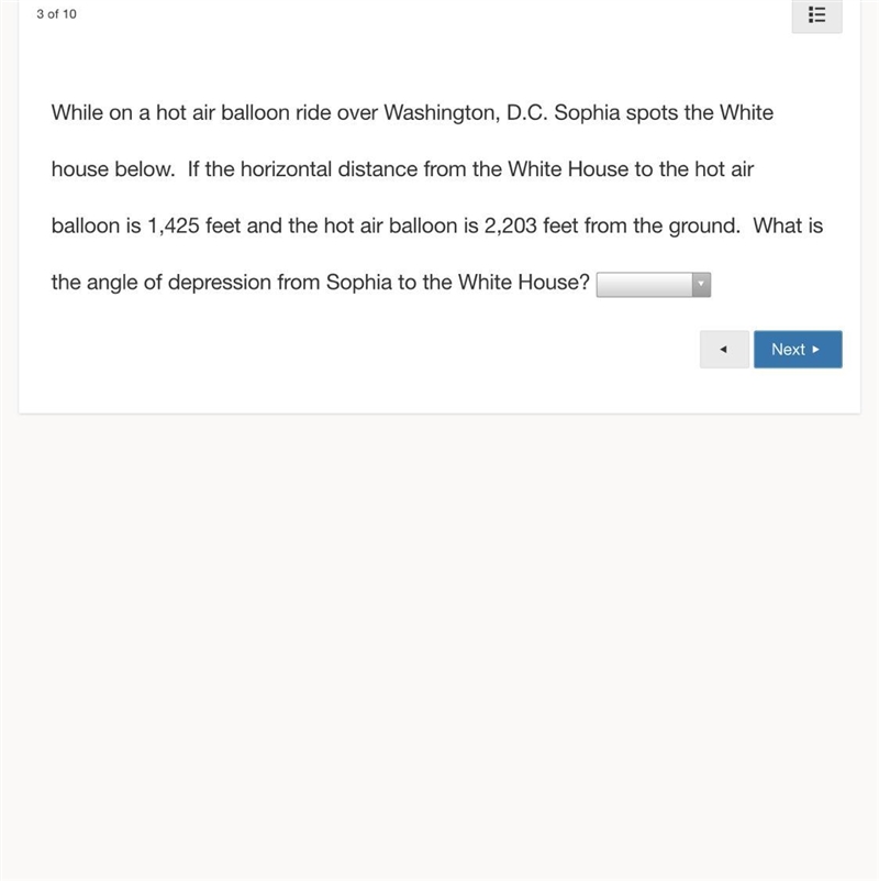 What is the answer from Sophia house to White House-example-1