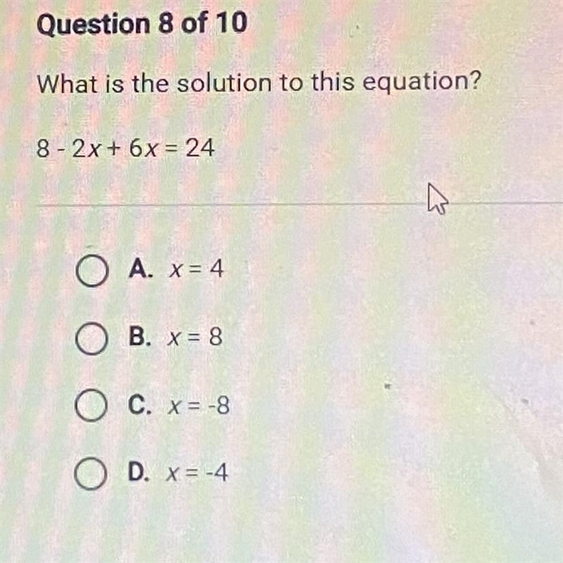 I tried solving on my own… but i don’t think the answer is one of the choices-example-1