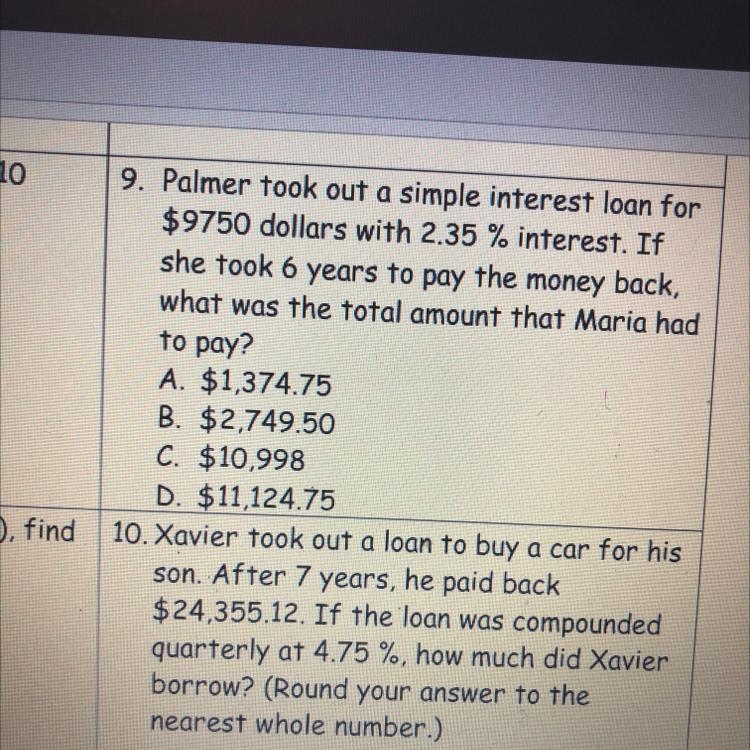 Simple interest calculation-example-1