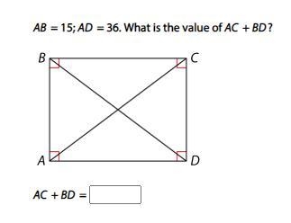 AB=15; AD=36. What is the value of AC+BD-example-1