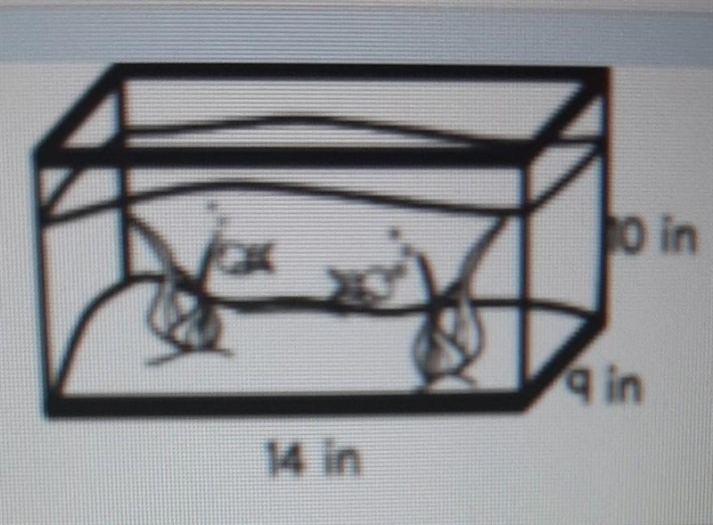 3. The fish tank shown at right needs to be cleaned. The cleaning product instructions-example-1