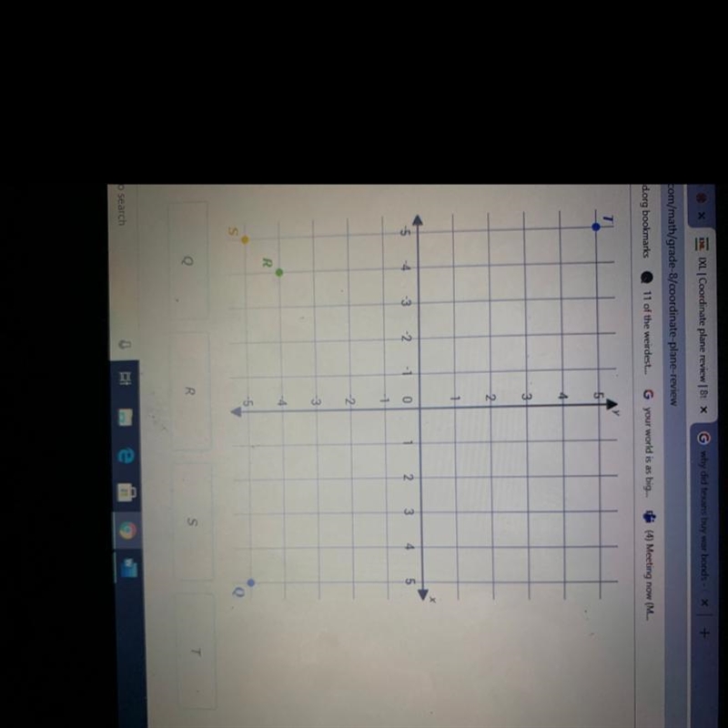 Which point has coordinates (-5, -5) ? Please help ASAP!! I will give 20 points !! for-example-1