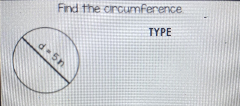 Help please find the circumference of the circle-example-1