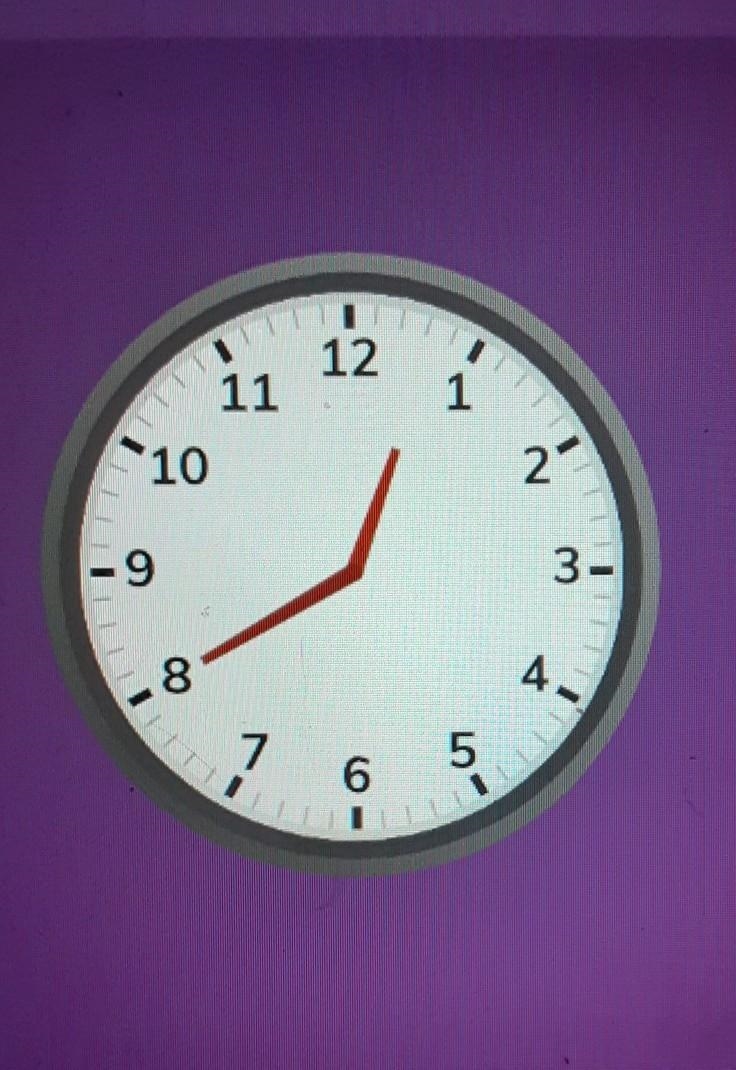 What time is shown on the clock?​-example-1