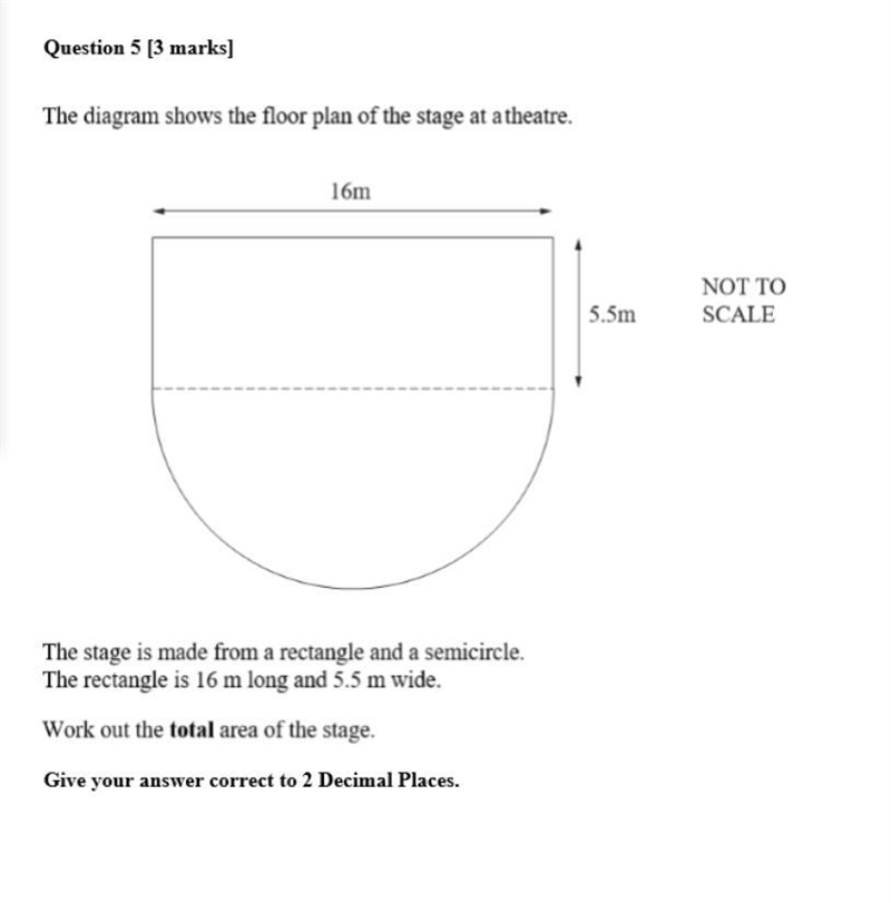 The diagram shows the floor plan of the stage at a theatre. (i put image) The stage-example-1