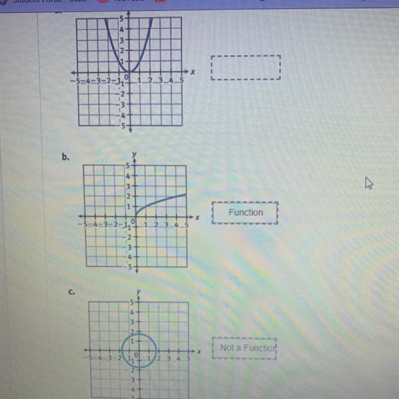 PLZ HELP ILL GIVE BRAIN LIST which are a function is which are not-example-1