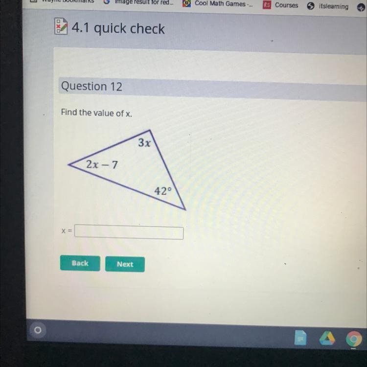 Find the value of x help pls-example-1