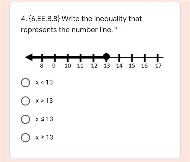 Write the inequality that represents the number line-example-1