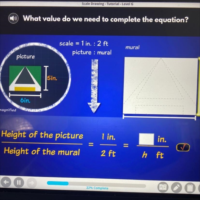 What value do we need to complete the equation?-example-1