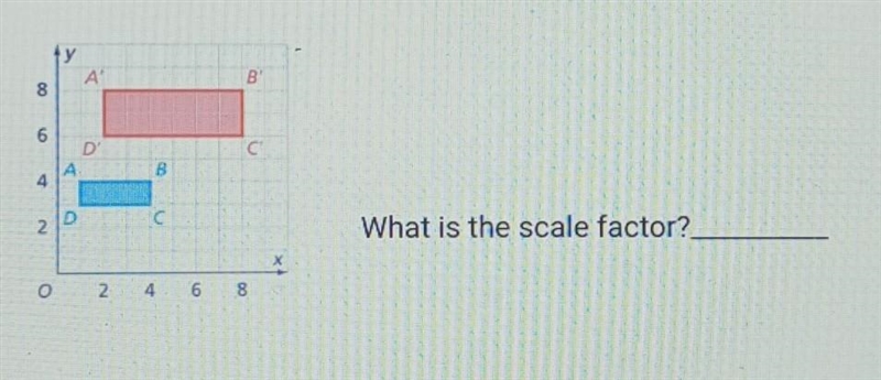 What is the scale factor? NEED HELP ASAP!​-example-1