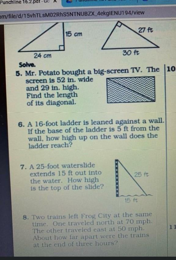 Please help asap 5 and 6 and 7 I need help please and thank you​-example-1