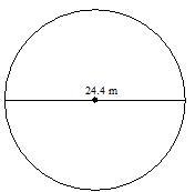 use 3.14 pie to estimate the area of a circle. The diameter is given. Round your answer-example-1