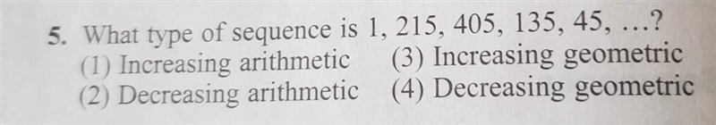 What type of sequence is 1,215,405,135,45...? I need an explanation to this question-example-1