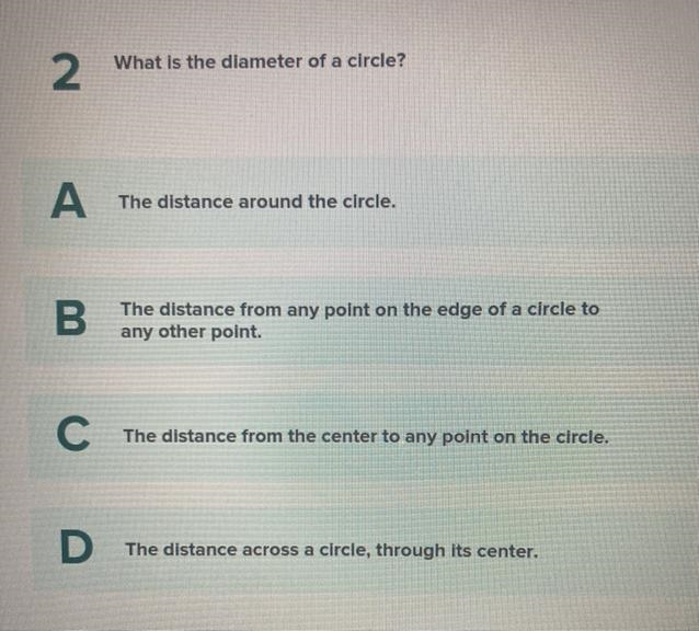 What is the diameter of a circle?-example-1