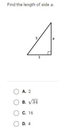 Pls help will give brainisest. Find the length of A.-example-1