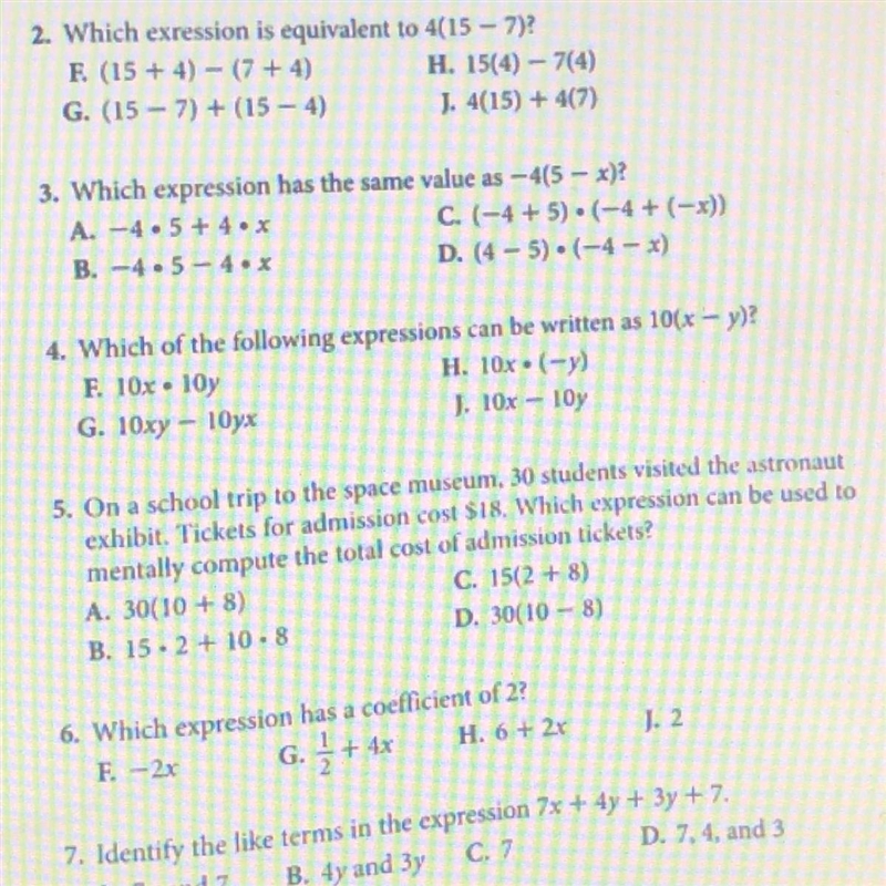 Anyone know questions 2, 3, 4, 5 and 6?-example-1