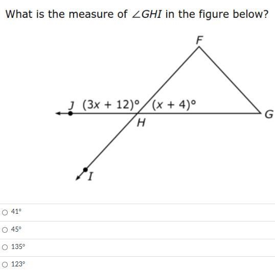 !!!!Help Plz!!!! What is the measure of GHI in the figure below?-example-1