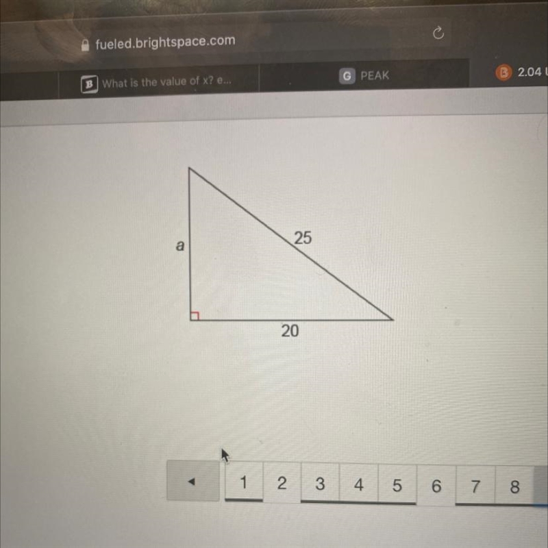 Calculator What is the value of a?-example-1