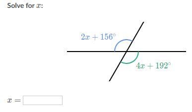 Please solve for x!!!-example-1