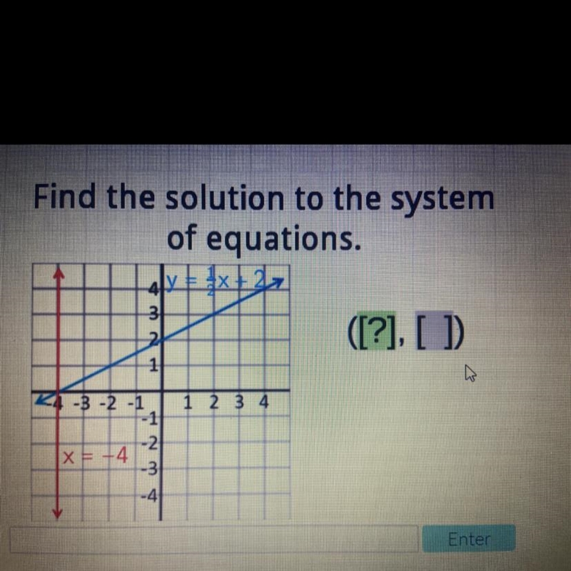 Find the solution to the system of equations. please help-example-1