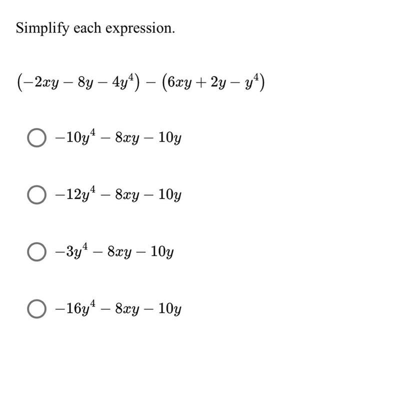 Adding and subtracting polynomials. help?-example-1