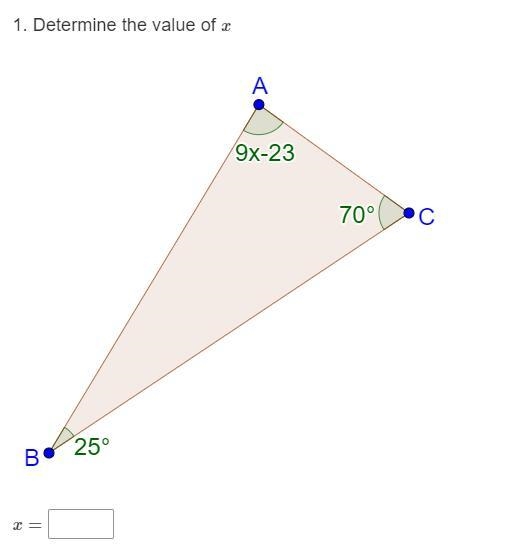 Determine the value of x-example-1