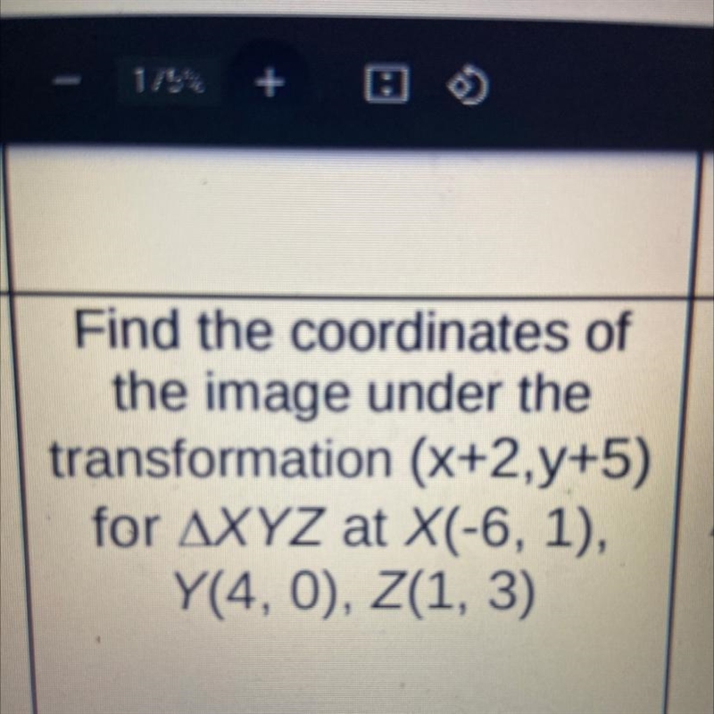 Find the coordinates of the image under the transformation-example-1