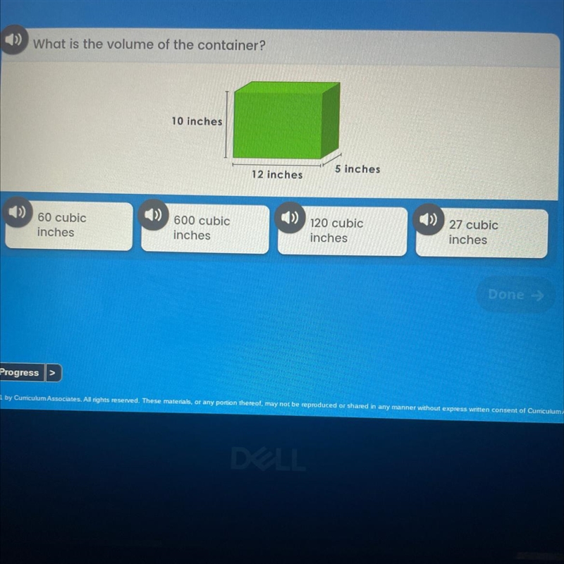 What is the volume of the container?-example-1