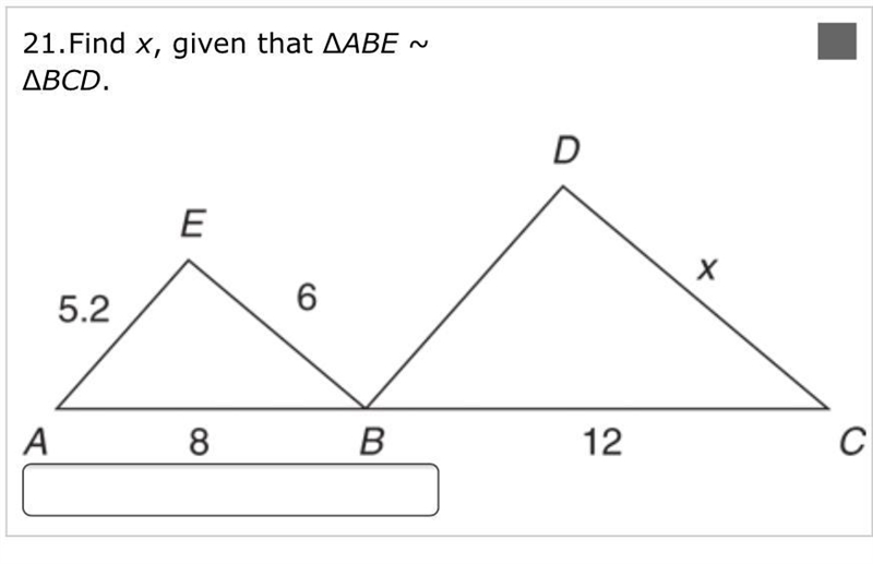 I need to figure out what x is for my homework and I’m so confused teehee.-example-1