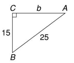 What is the length of the leg (b) of the triangle?-example-1