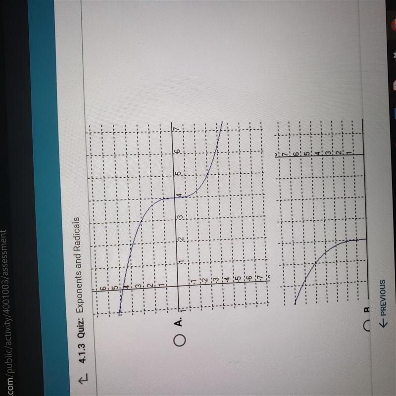 Which of the following could be the graph of f(x)=-a(x+b)^1/2 if both a and b are-example-1