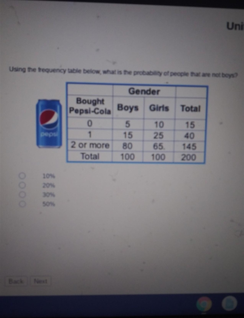 Using the frequency table below ​-example-1