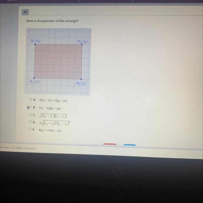 What is the perimeter of this triangle?-example-1