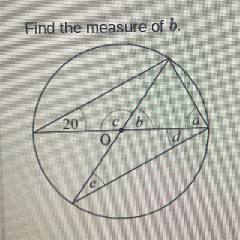 Find the measure of b. please help!-example-1