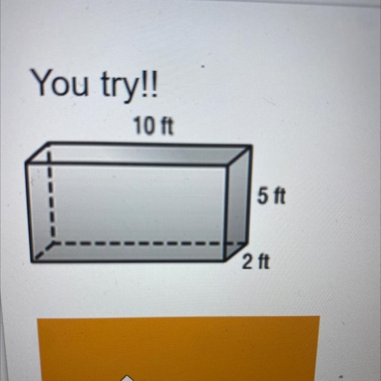 10 ft 5 ft 2 ft Find area!!!-example-1