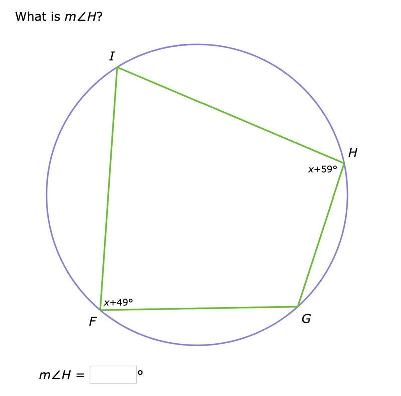 What is m∠H? (Must give Explanation)-example-1