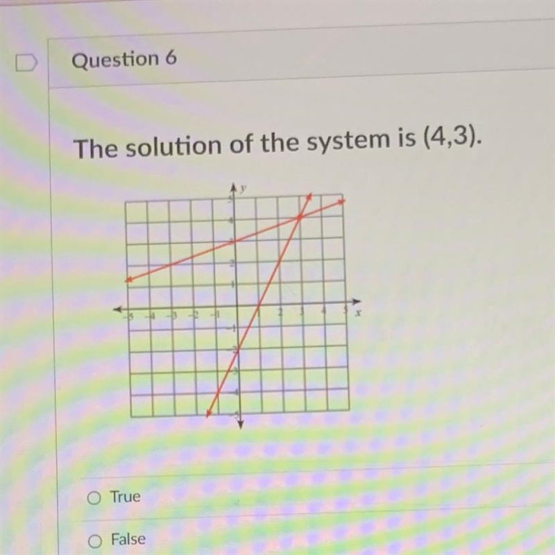 True or false explain why-example-1