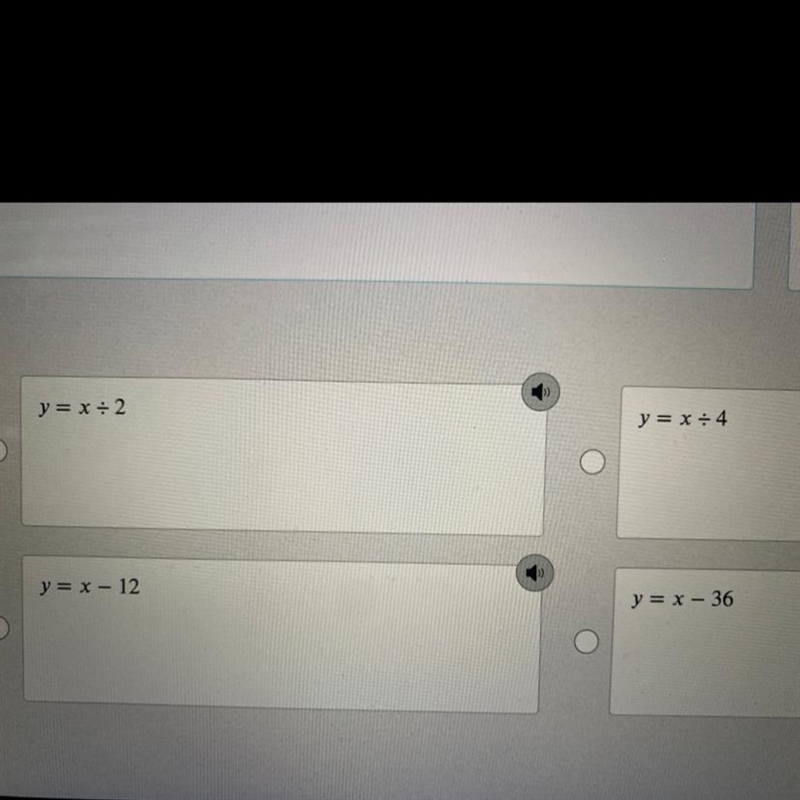 Which equation represents the pattern in the table?-example-1