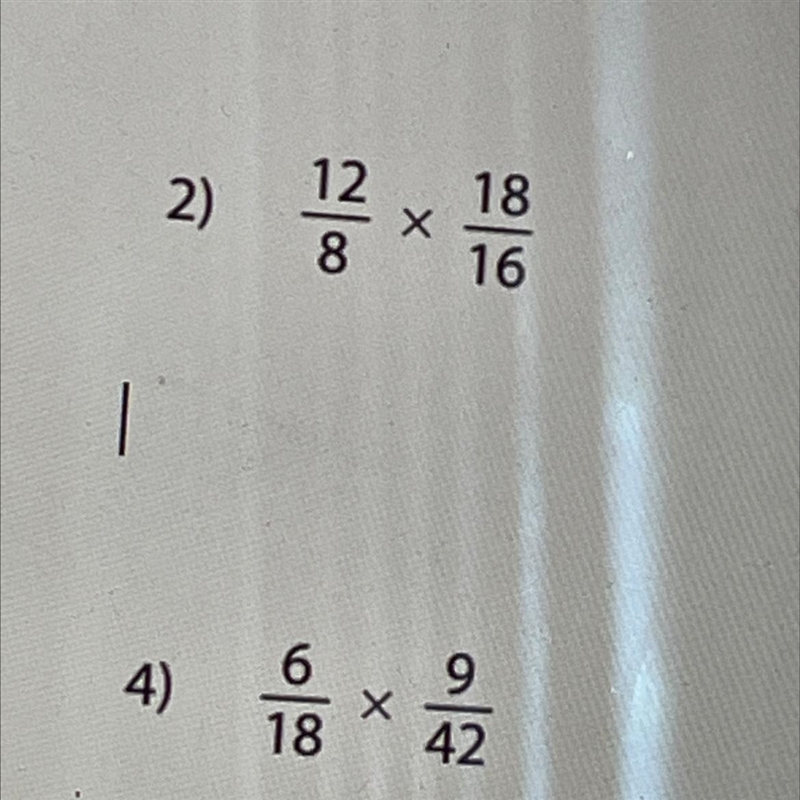 can you guys please explain me how you multiply fractions using the cross and canceling-example-1