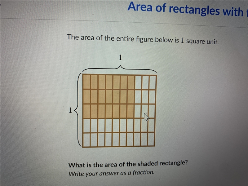 The area of the entire figure is 1 square unit-example-1